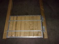 Semi porta per pony con cerniere regolabile